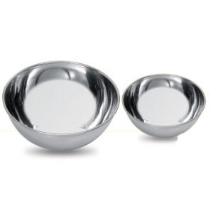 Cupules en inox