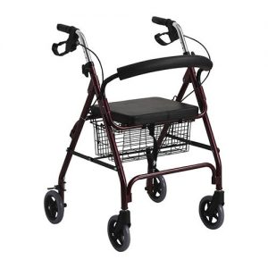 Déambulateur Rollator à 4 roues 6&Prime;